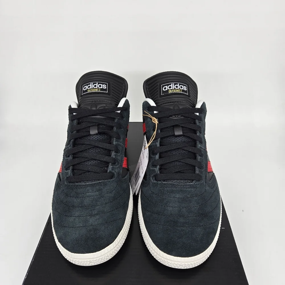 New Adidas Busenitz Pro 'Black Scarlet' Men's Skateboarding Shoes Size 9.5 - Picture 2 of 8